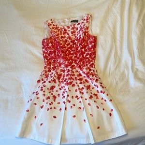 Tahari flower pattern dress